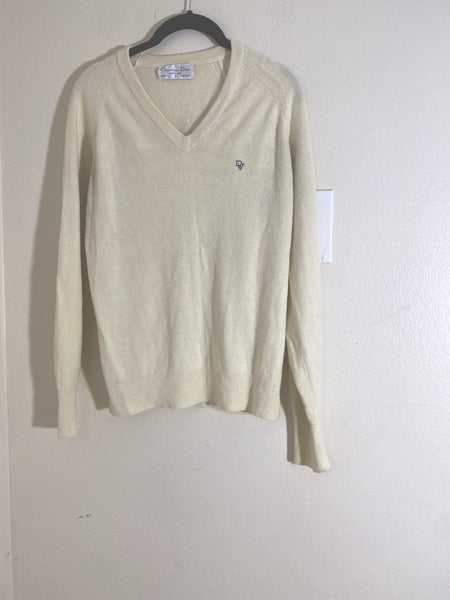 Christian Dior V Neck Sweater Size: S