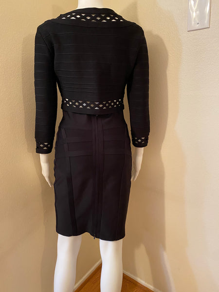 HERVE LEGER TWO PIECE