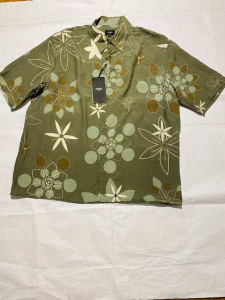 Fendi short sleeve Kaleido print shirt Size: 42