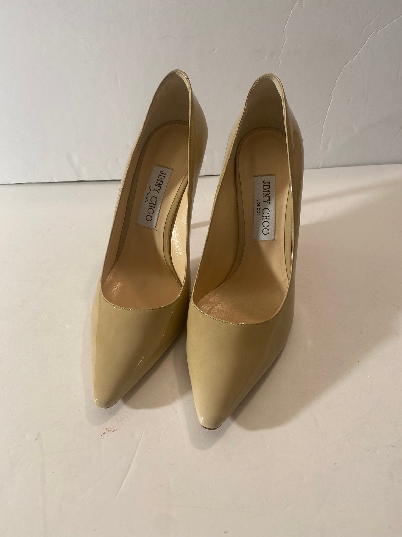 Jimmy Choo Patent Leather Pumps Sz: 40/9