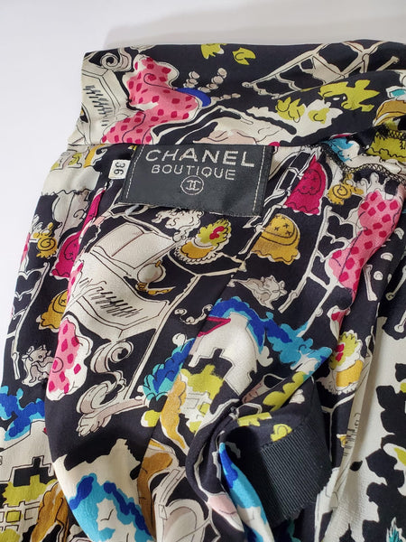 CHANEL Floral Dress