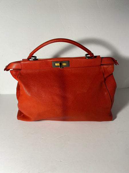 Fendi Peekaboo Bag Soft Leather