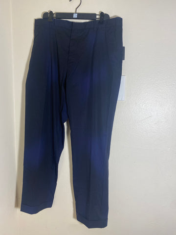 Lanvin Royal Blue Men’s Fitted Pants Sz:54