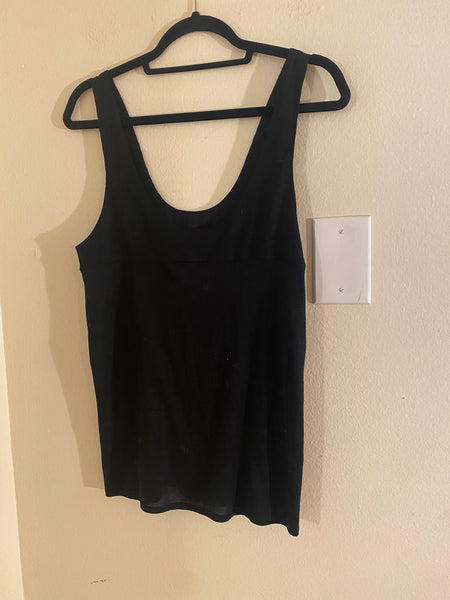 Paco Rabanne Black cami top Sz: 42/8