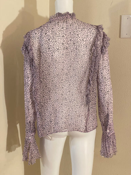 Zadig & Voltaire Tweet Goa Shirtblouse in Pink Size: S