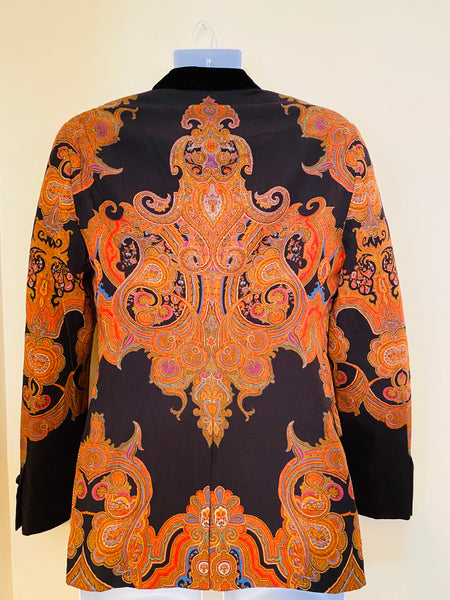 ALEXANDER McQUEEN Paisley Blazer