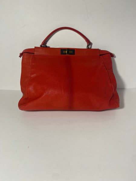 Fendi Peekaboo Bag Soft Leather