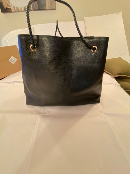 Gucci Black Leather Tote