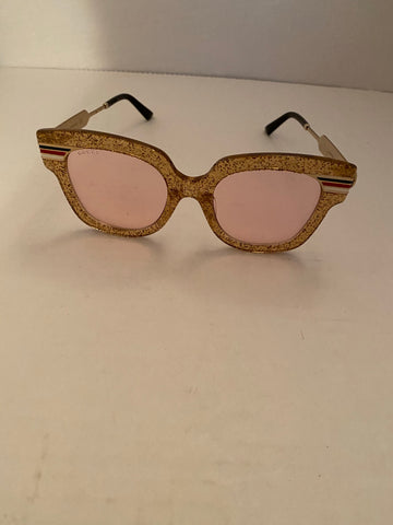 Gucci-Square Frame Acetate Sunglasses