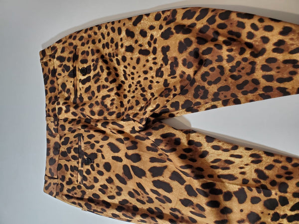 DOLCE & GABBANA Leopard Print Pant