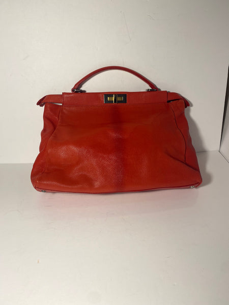 Fendi Peekaboo Bag Soft Leather