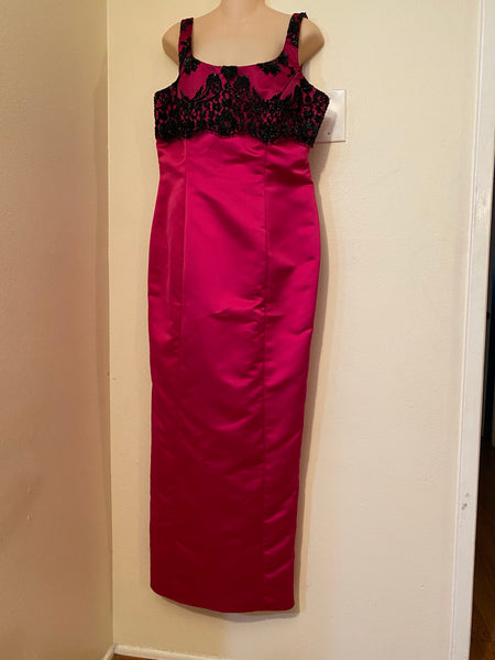 Rimini by Shaw Formal Red and Black long Dress