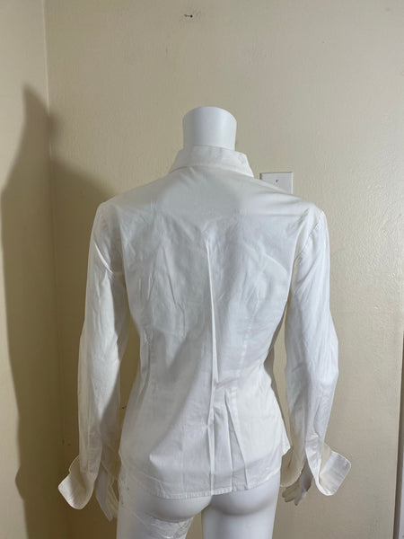 ALEXANDER MCQUEEN Women's White Shirt Size: 40