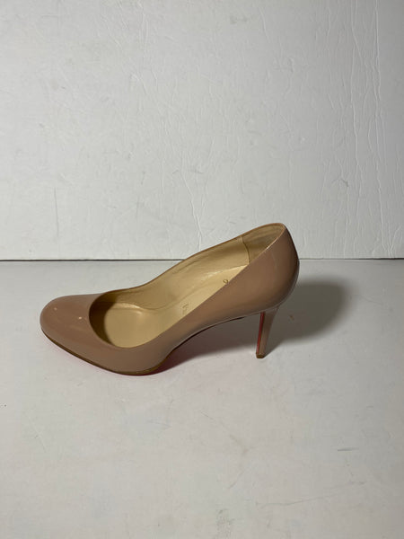 CHRISTIAN LOUBOUTIN Patent Leather Pumps Sz: 40/9