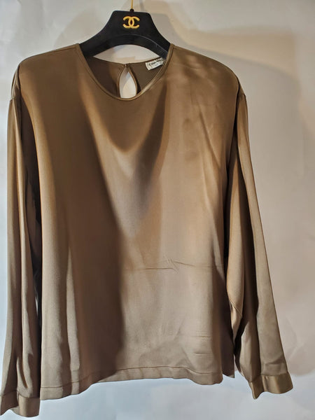 Chanel Satin Blouse