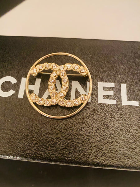 Chanel Princess Cut Crystals Brooch