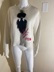 Fendi Women’s Sweatshirt (Authentic) Sz: 42