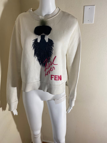 Fendi Women’s Sweatshirt (Authentic) Sz: 42