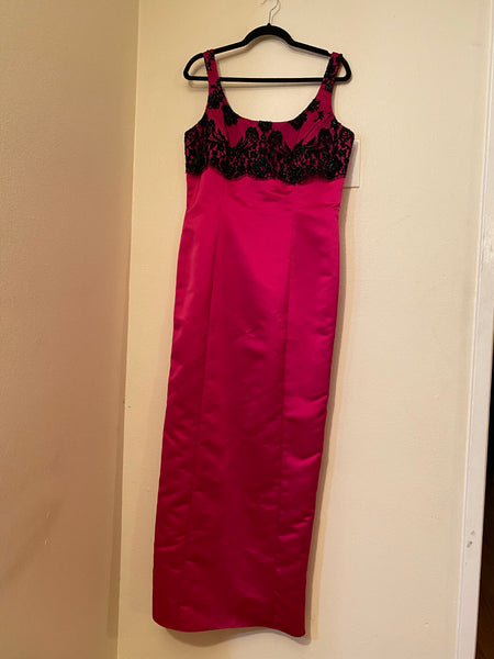 Rimini by Shaw Formal Red and Black long Dress