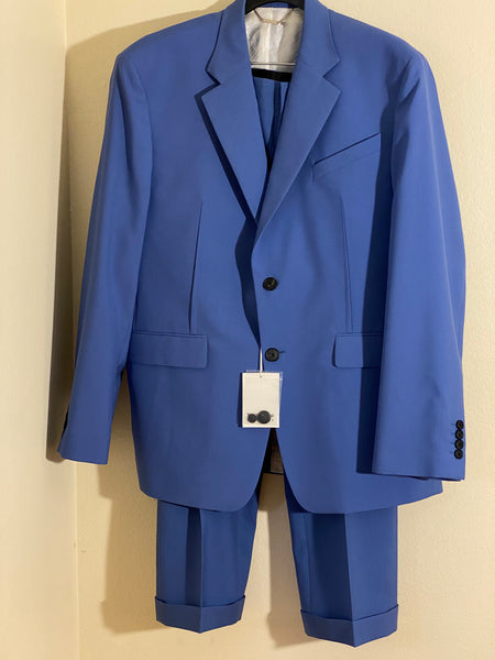 Givenchy Men’s Suit Pastel Blue Size 52