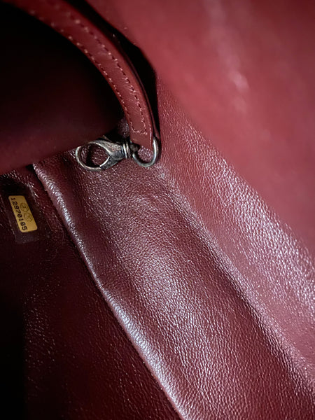 Chanel Boy Burgundy Tote