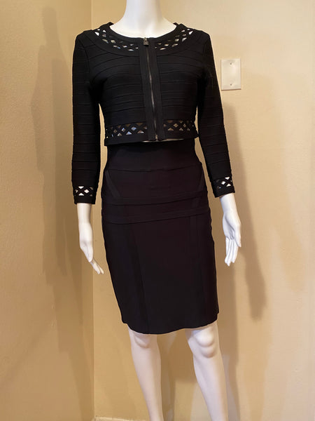 HERVE LEGER TWO PIECE