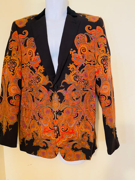 ALEXANDER McQUEEN Paisley Blazer