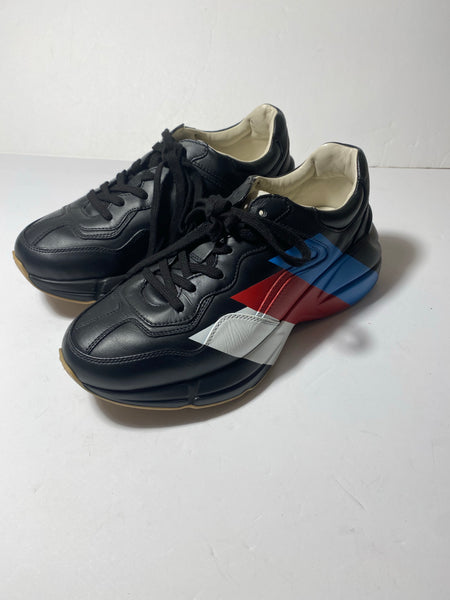 GUCCI Women's Rhyton Sneaker Size 37 US 7