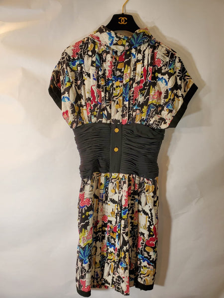 CHANEL Floral Dress