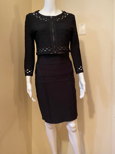 HERVE LEGER TWO PIECE