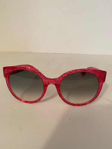 Gucci Pink Glitter Gucci Sunglasses