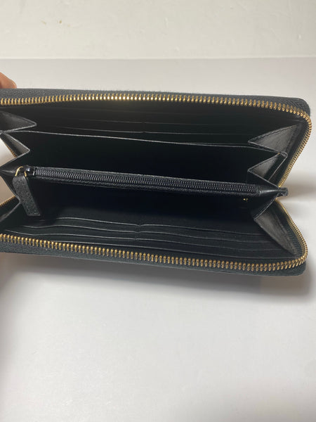 YVES SAINT LAURENT BLACK WALLET