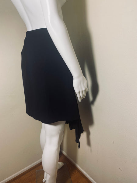 Givenchy Black Mini Pleated Skirt Size: 38