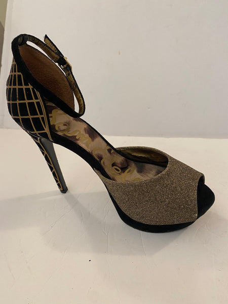 Sam Edelman Ankle Strap Platform Sandals Size: 8