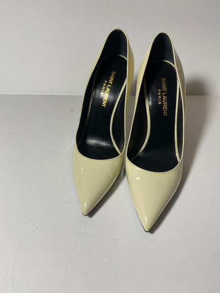 Saint Laurent ANJA PUMPS IN PATENT LEATHER Size: 38