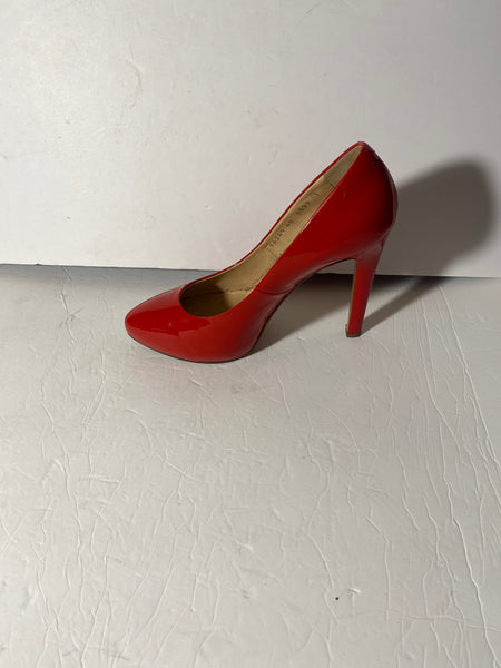 Guiseppe Zanotti - Red Leather Textured Pumps Sz40/9