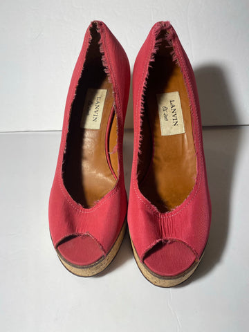 LANVIN PLATFORM SHOES Size: 39