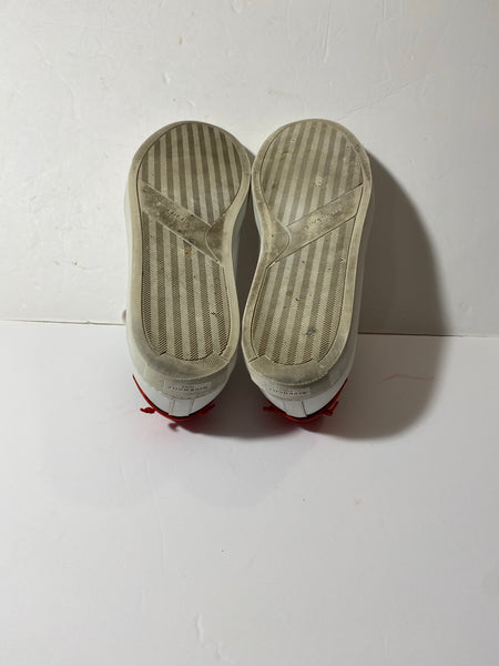 GIVENCHY White & Red Sneakers Size: 44 US 11