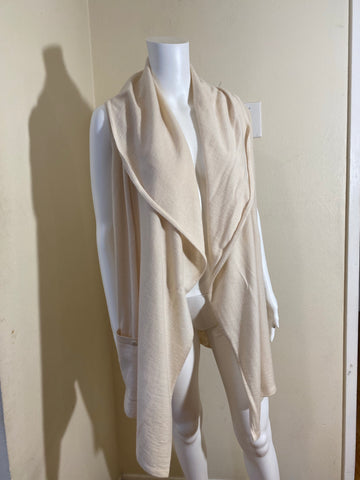 Chanel Cashmere Cardigan Beige