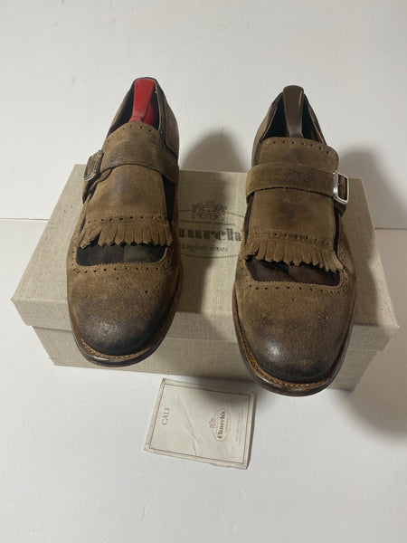 Church's  Shangai Fringed Strap Loafers