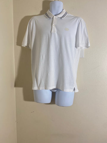 Gucci Men’s Polo White Shirt Size: XL