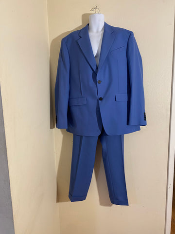 Givenchy Men’s Suit Pastel Blue Size 52