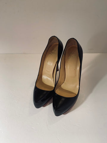 CHRISTIAN LOUBOUTIN Patent Leather Pumps Size: 40.5