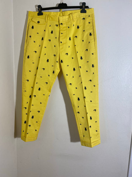 Dsquared2 Yellow TrackSuit Size: 52