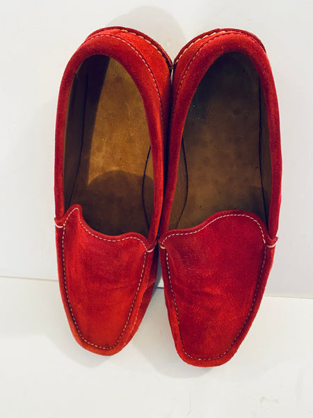 PRADA SUEDE LOAFER Size:10