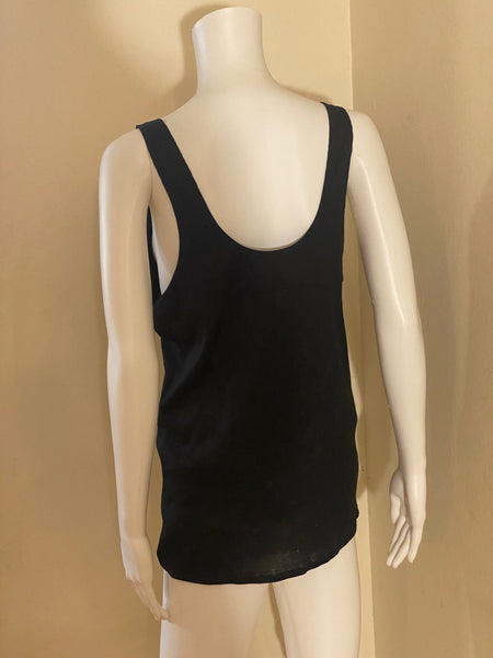 Paco Rabanne Black cami top Sz: 42/8