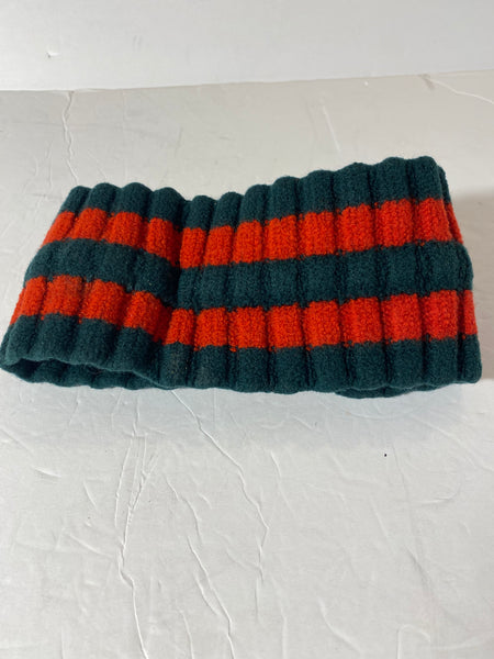 GUCCI Wool Web Headband Green Red Size M