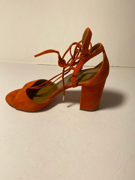 Aquazzura Suede T-Strap Sandals Size: 39 US 9