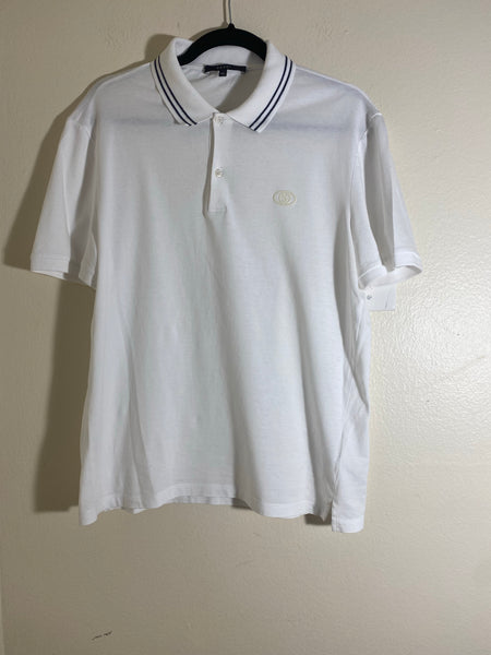 Gucci Men’s Polo White Shirt Size: XL