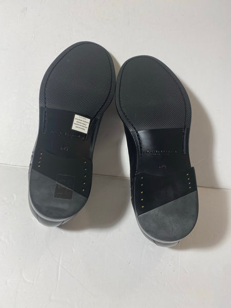 Bottega Venetta Black Leather Shoes Size: 45.5 US 12.5